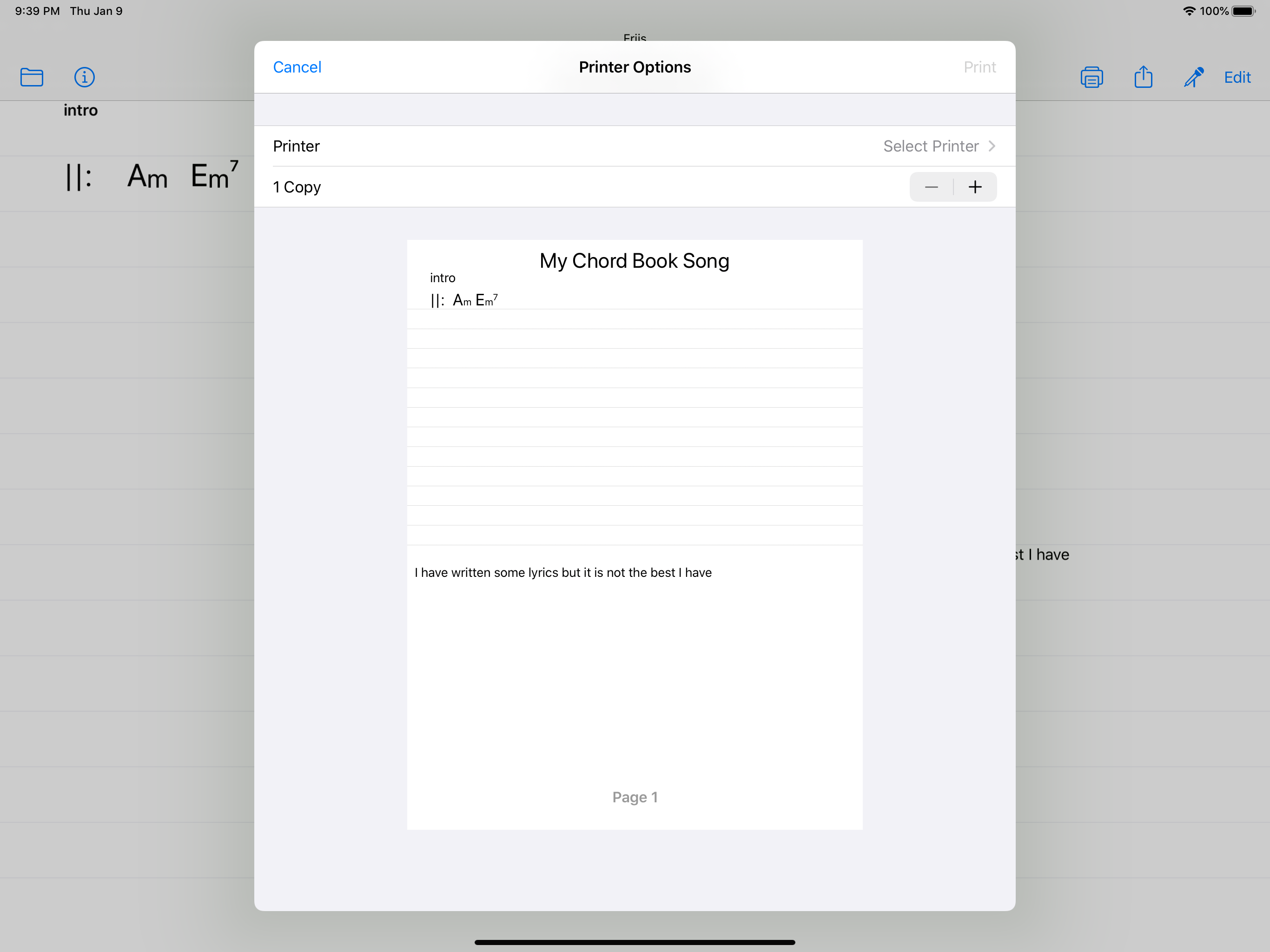 My Chord Book screenshot 7