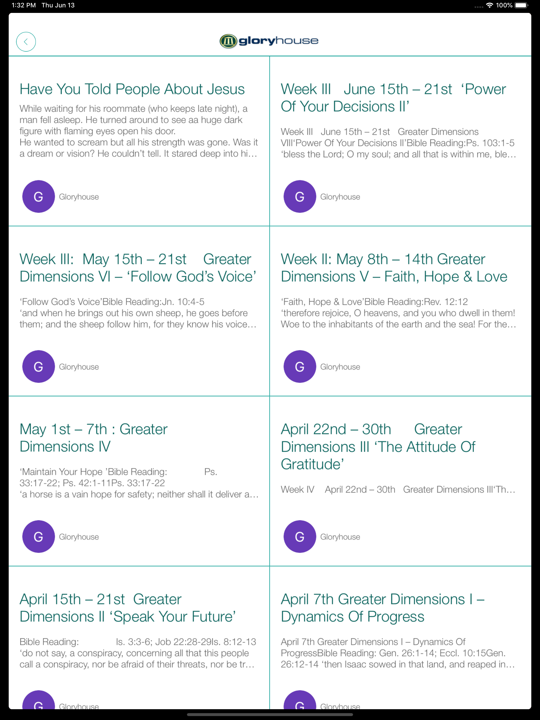 Glory House Church screenshot 10