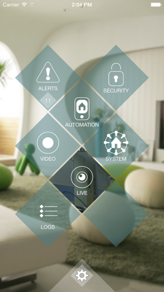 Smart Home Rosohrana app screenshot