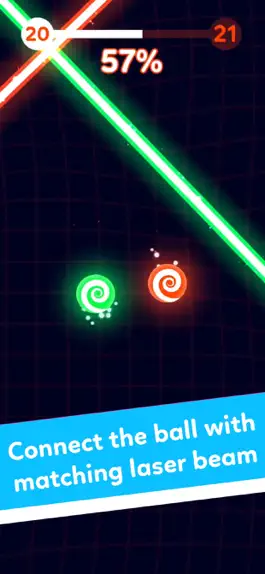 Game screenshot Balls VS Lasers: A Reflex Game apk