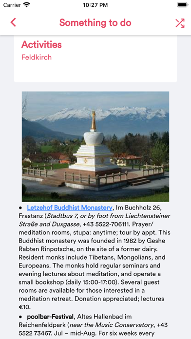 Serendipity - Travel Inspired Screenshot 2 - AppWisp.com Serendipity - Travel Inspired Screenshot 2 - AppWisp.com