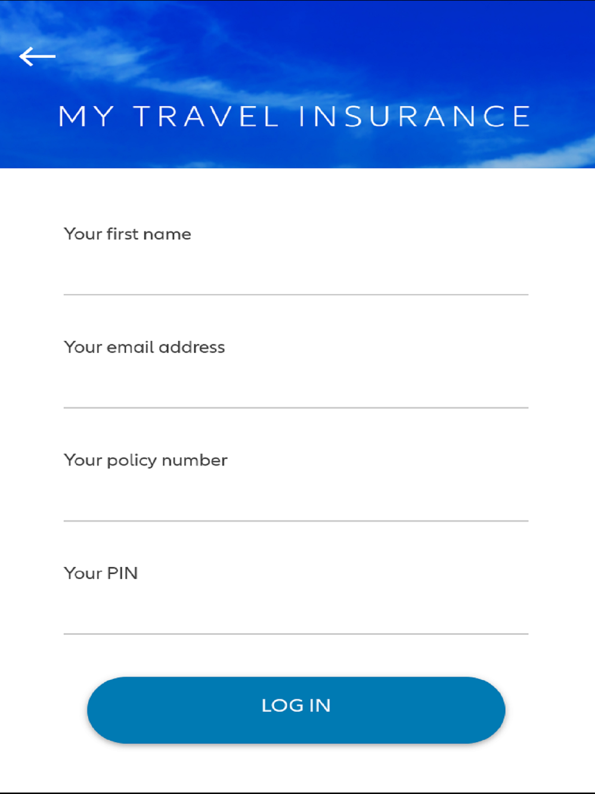 My Travel insurance