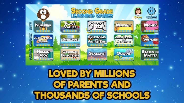 Second Grade Learning Games SE screenshot-3
