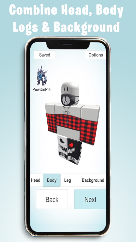 #4. Skins Maker for Roblux (iOS) By: Michael Gutierrez G