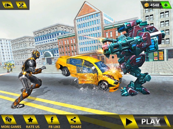 Screenshot #4 pour Robot Legion Mech City Battle