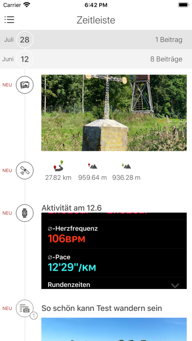 Screenshot #2 pour Leben atmen - Radtour 2020