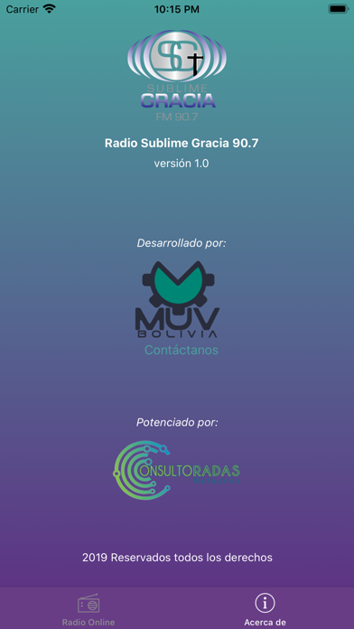Radio Sublime Gracia 90.7 screenshot 3