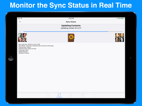 Contacts Mover Pro screenshot