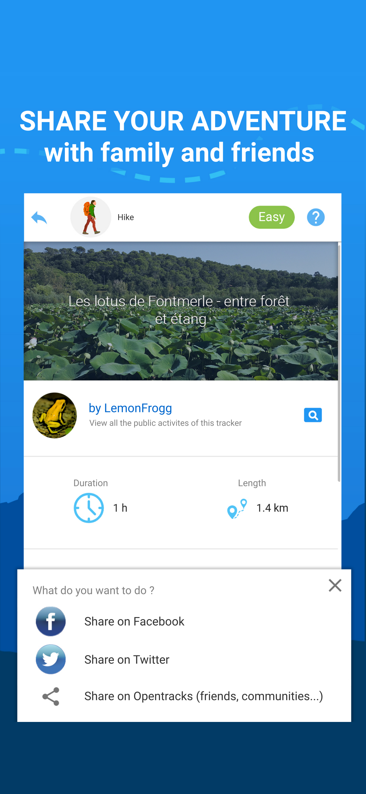 OpenTracks - Itineraries & GPS
