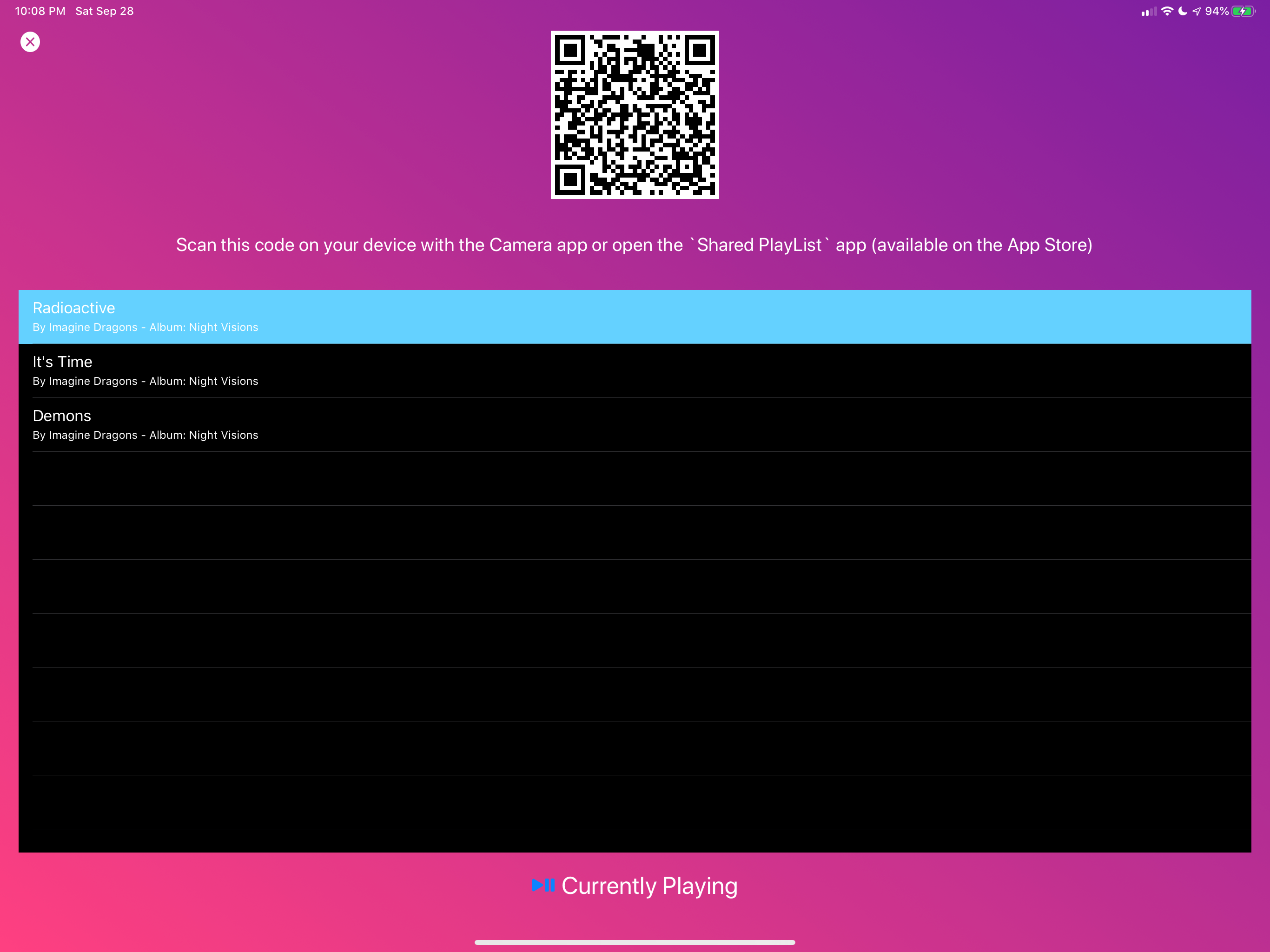 Shared Playlist