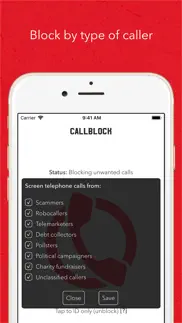 How to cancel & delete callblock 2