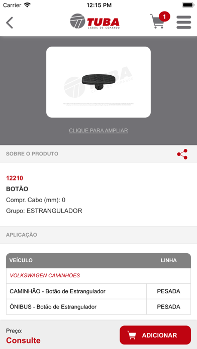 Tuba Cabos - Catálogo Screenshot