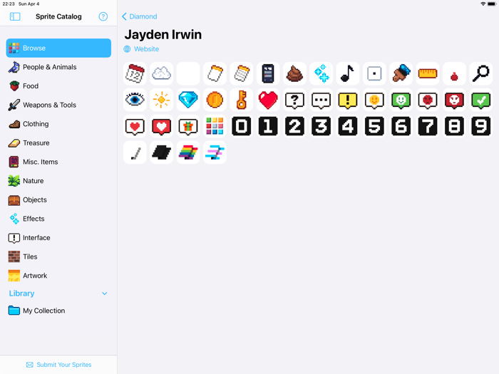 Sprite Catalog