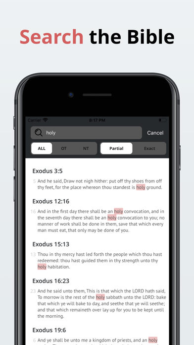 Pocket Study Bible iPhone screenshot 5 - Book app