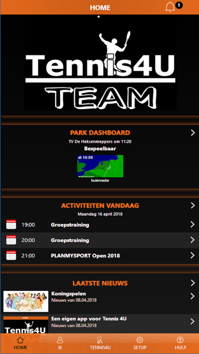 Tennis en Padel 4U screenshot 2