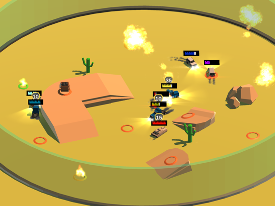 CARZ: Car Arena Rocket Zone iPad screenshot