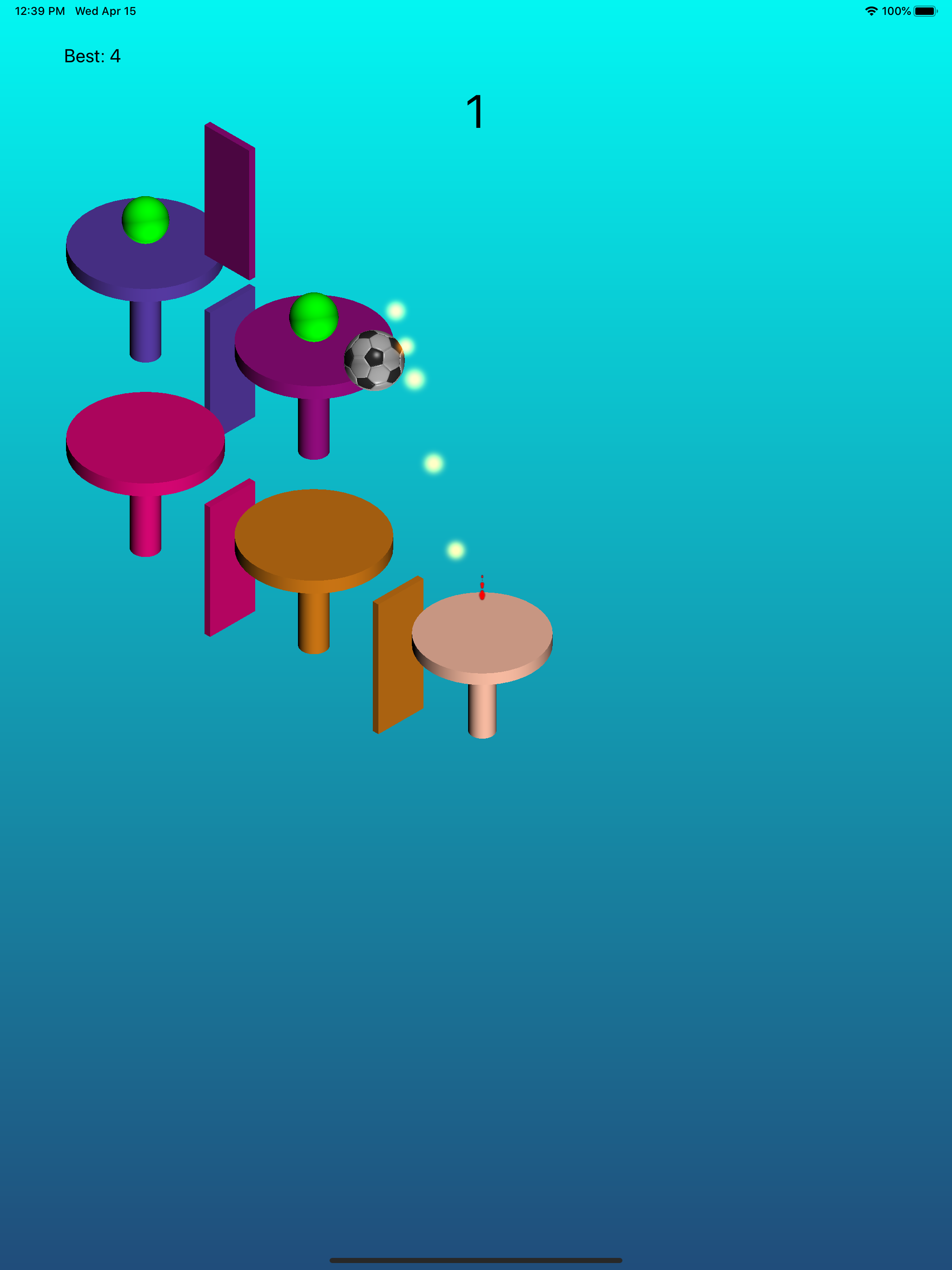 Turn Jump 3D: Soccer Ball screenshot 5