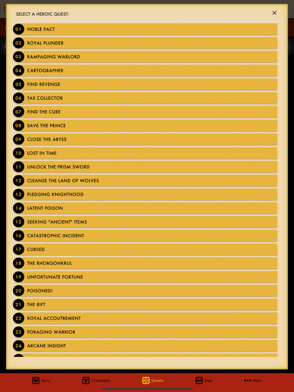 Screenshot #4 for Dark Venture Companion