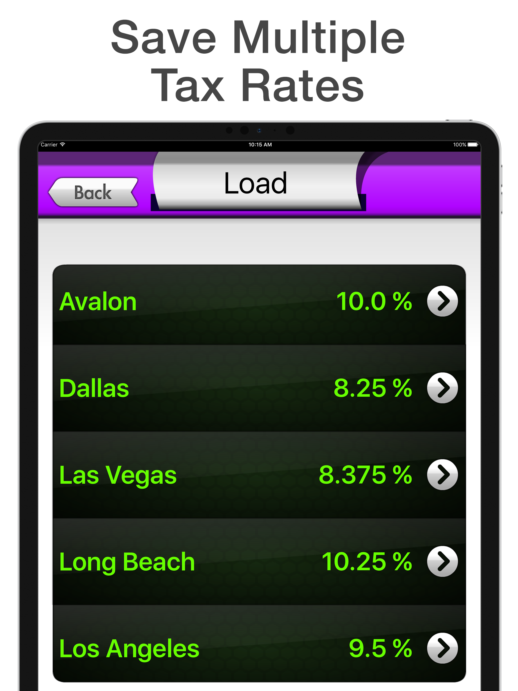 Sales Tax Calculator - Tax Me