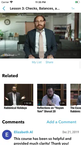 Game screenshot Chabad.org Video apk