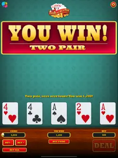 Video Poker ( Jacks or Better) iPad image 3