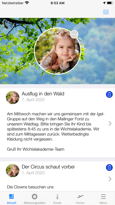 Screenshot #1 pour Wichtel Eltern