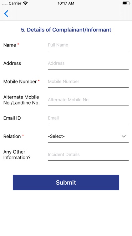 Missing Person Registration screenshot-5