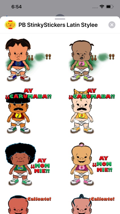 StinkyStickers Latin Stylee