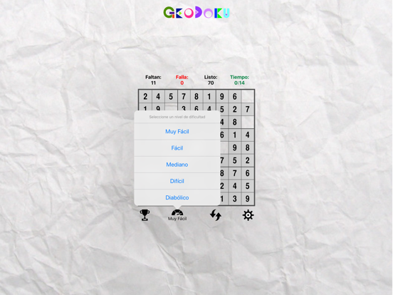 GeoDoku iPad screenshot