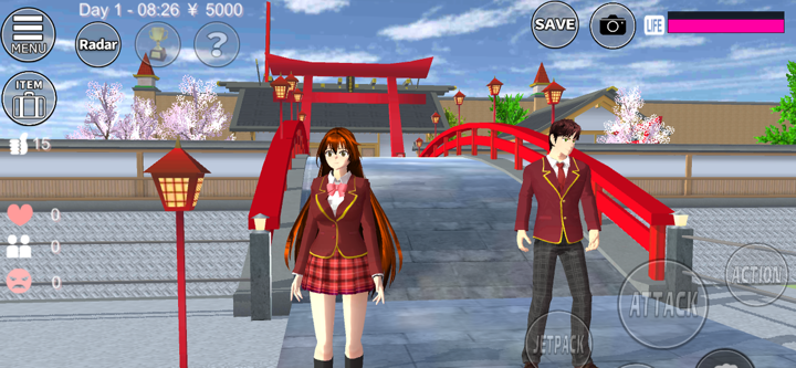 SAKURA School Simulator screenshot 1