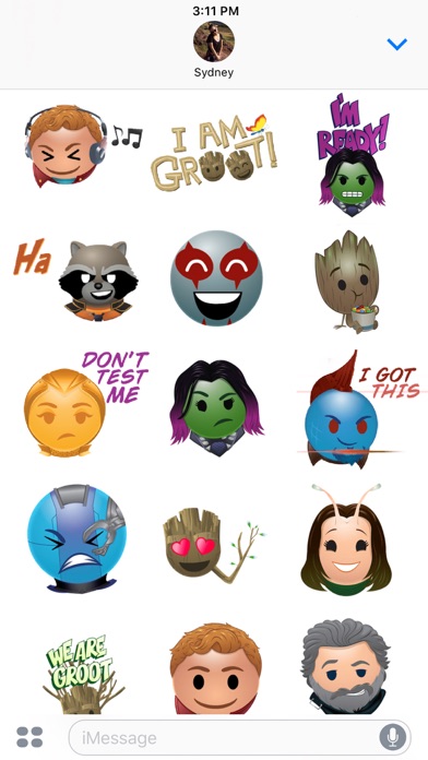 Marvel’s Guardians Stickersのおすすめ画像4