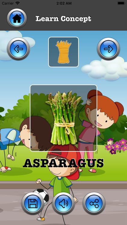 LearnFruitAndVegetable