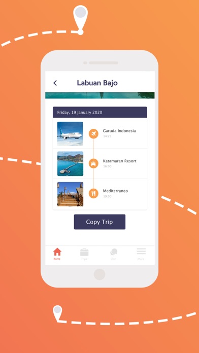 WaktuIN : Travel Planner Screenshot