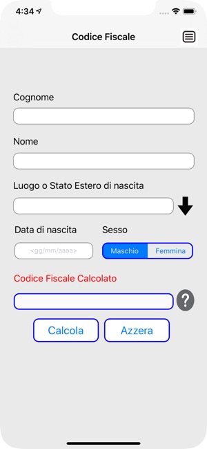 Genera Codice Fiscale on the App Store