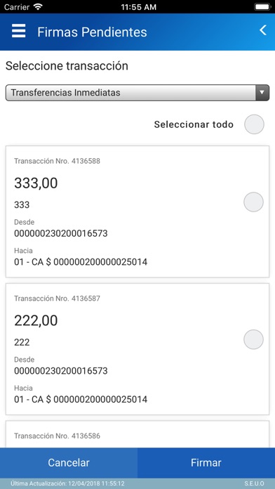 BEE Móvil Banco Ciudad Screenshot