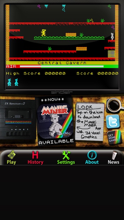 Manic Miner: ZX Spectrum screenshot-3
