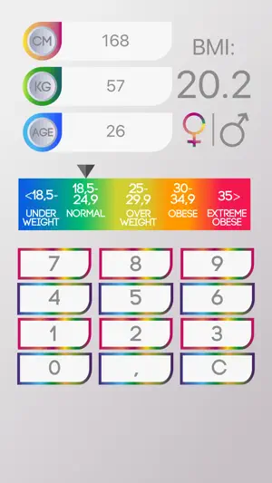 BMI Calculator Easy screenshot 1