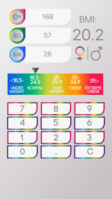 BMI Calculator Easy Screenshot