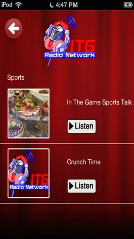 Game screenshot ITG Radio Network apk