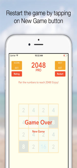 ‎2048 Tile Pairing PRO Screenshot