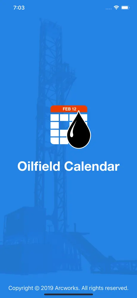 Oilfield Calendar