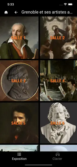 Game screenshot Grenoble et ses artistes XIXe apk