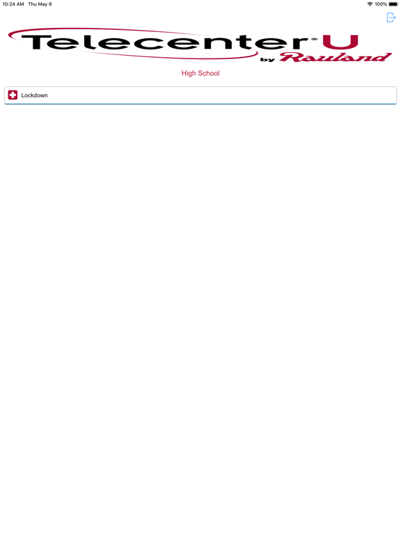 Telecenter U Emergency iPad screenshot 4 - Utilities app