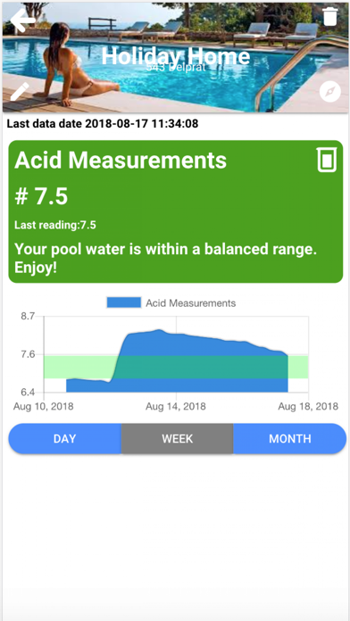 PoolSense Screenshot