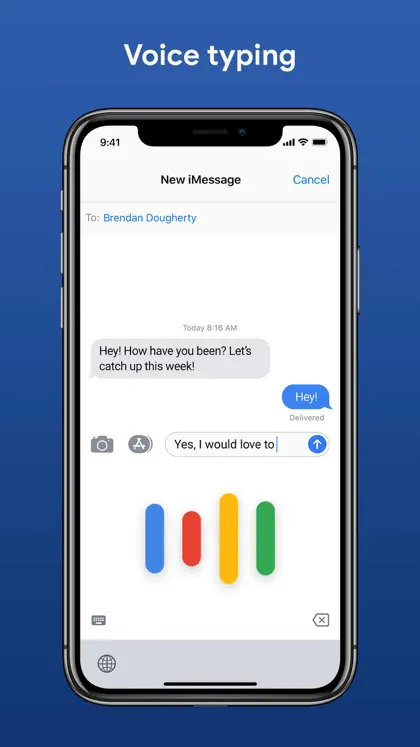 Capture d'écran 5 sur 6 de Gboard – the Google Keyboard