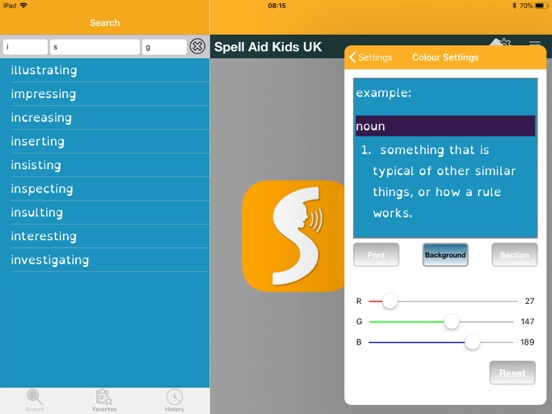 Screenshot #5 pour Spell Aid Kids UK Edu