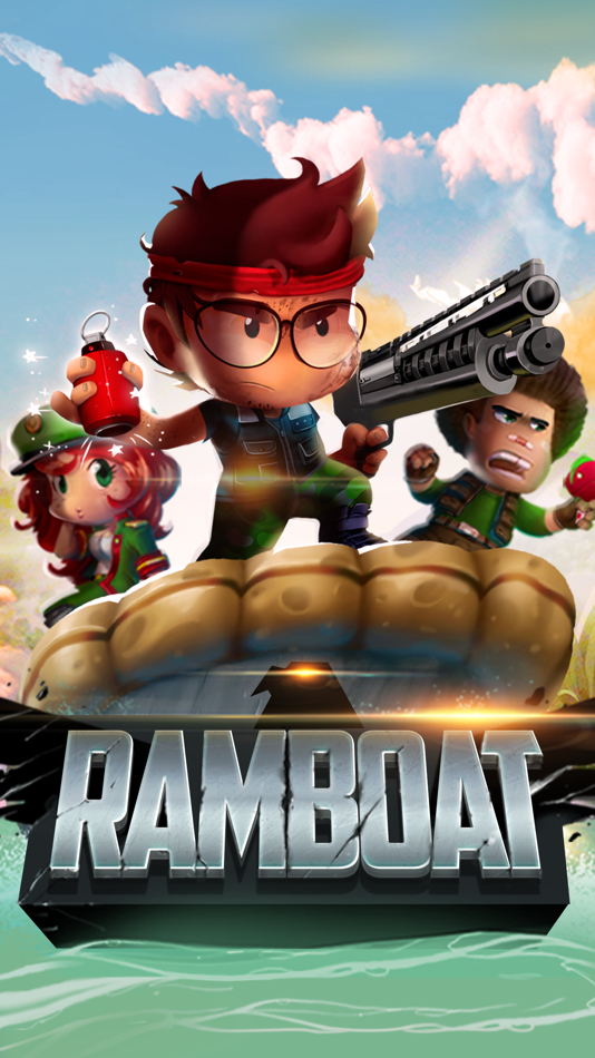 #8. Ramboat: Shooting Offline Game (iOS) 由: VIVA GAMES S.L.