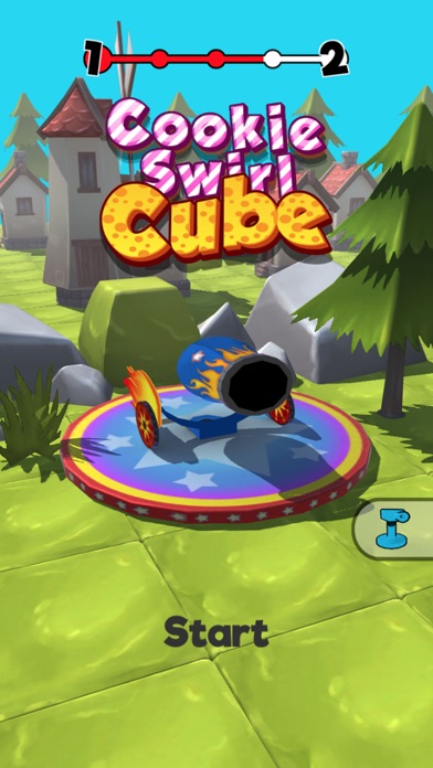 screenshot of Cookie Swirl Cannon 1