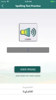literacy spelling practise iphone screenshot 4