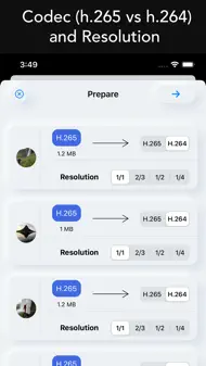 HEVC - Convert H.265 and H.264 iphone bilder 2